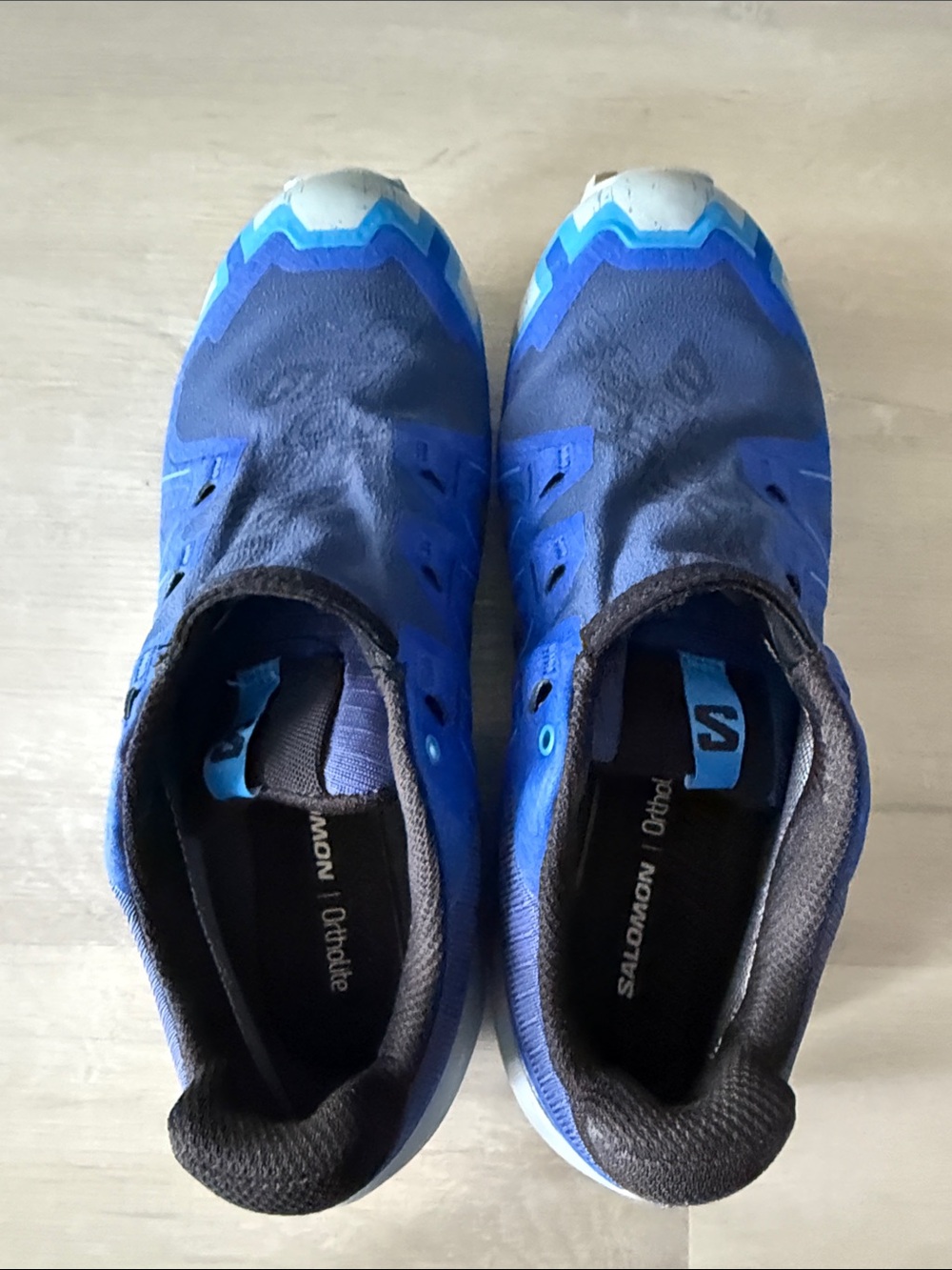 Salomon Speedcross men's Trail Shoes in Blue and White size 8 - Picture 8 of 10